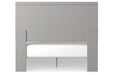 Cottonburg Light Gray/White Queen Panel Bed -  - Lara Furniture