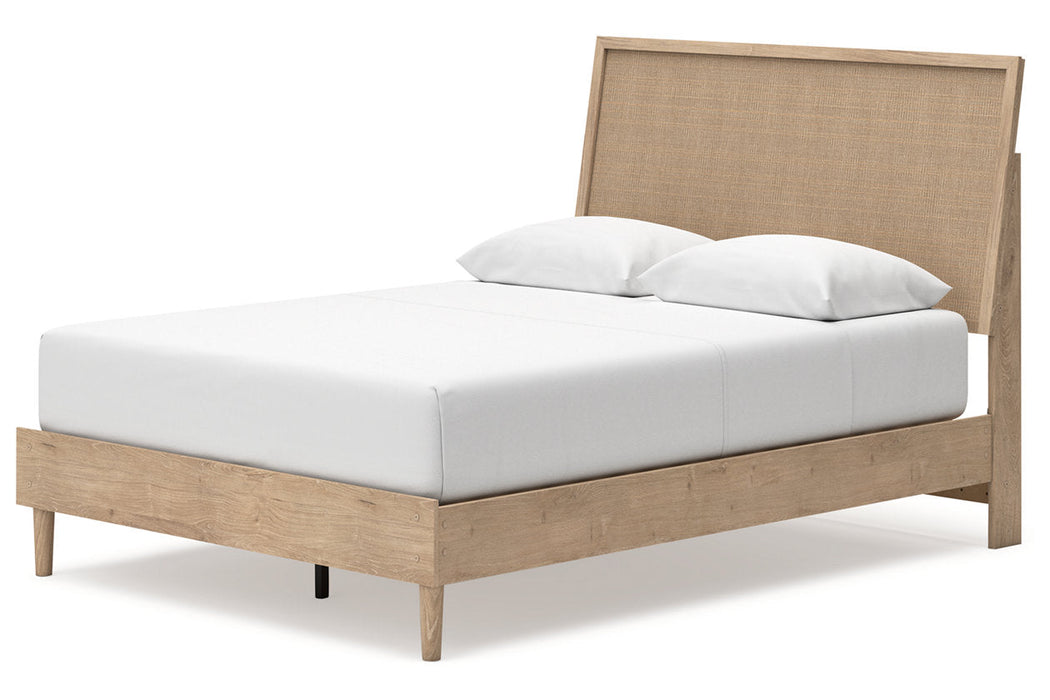 Cielden Two-tone Queen Platform Bed -  Ashley - Lara Furniture