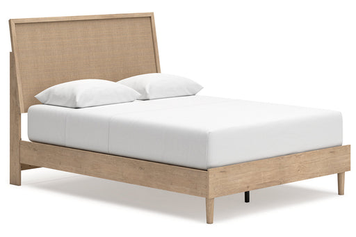 Cielden Two-tone Queen Platform Bed -  Ashley - Lara Furniture