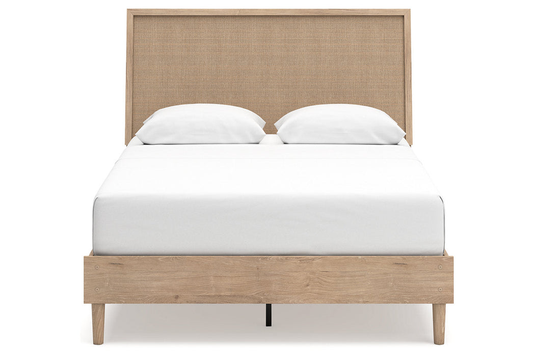 Cielden Two-tone Queen Platform Bed -  Ashley - Lara Furniture