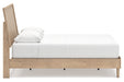 Cielden Two-tone Queen Platform Bed -  Ashley - Lara Furniture