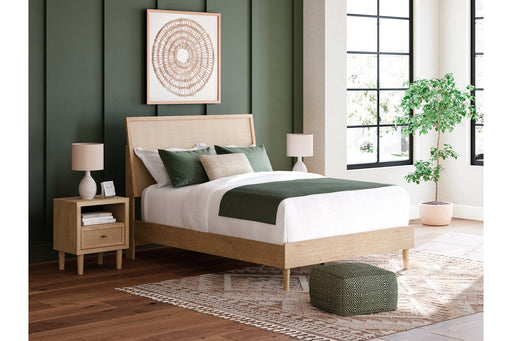 Cielden Two-tone Queen Platform Bed -  Ashley - Lara Furniture