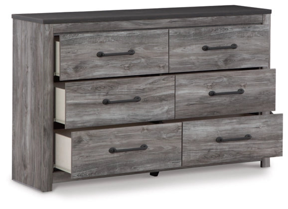 Bronyan Dark Gray Panel Bedroom Set