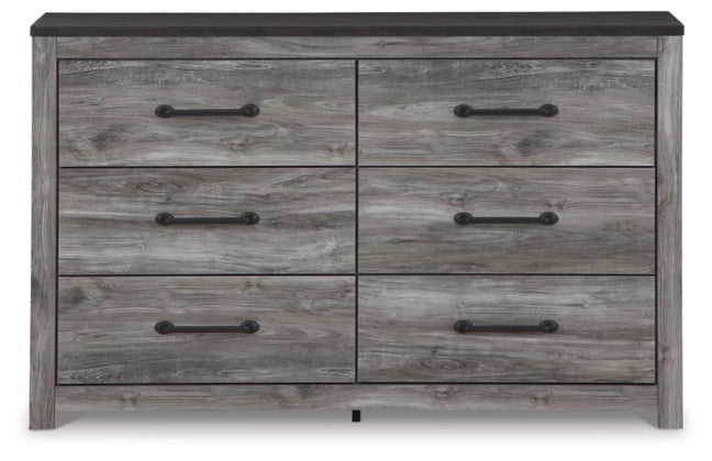 Bronyan Dark Gray Panel Bedroom Set