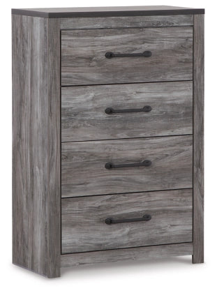 Bronyan Dark Gray Panel Bedroom Set