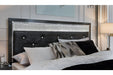 Kaydell Black Queen Upholstered Platform Bed -  Ashley - Lara Furniture