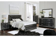 Kaydell Black Queen Upholstered Platform Bed -  Ashley - Lara Furniture