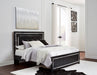 Kaydell Black LED Platform Bedroom Set - Lara Furniture