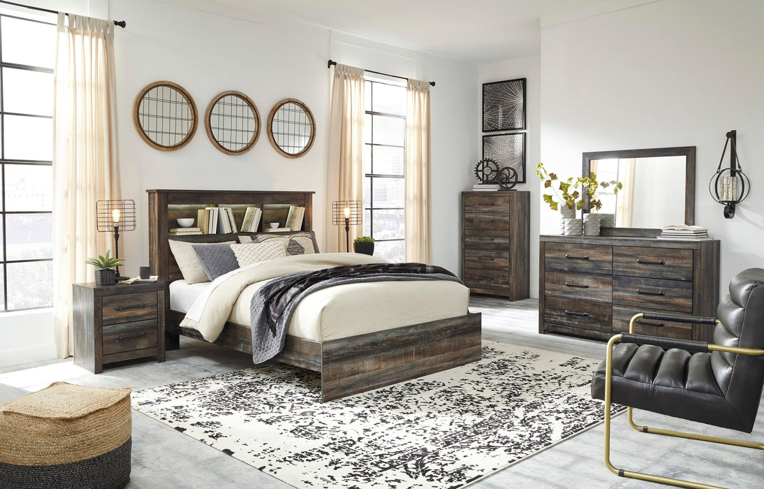 Drystan Multi Bookcase Bedroom Set