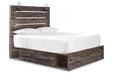 Drystan Multi Queen Platform Bed with 4 Storage Drawers -  Ashley - Lara Furniture