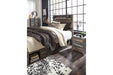 Drystan Multi Queen Platform Bed with 4 Storage Drawers -  Ashley - Lara Furniture