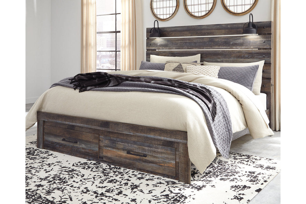 Drystan Multi King Panel Bed with Storage