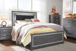 Lodanna Gray Youth LED Panel Bedroom Set - Lara Furniture