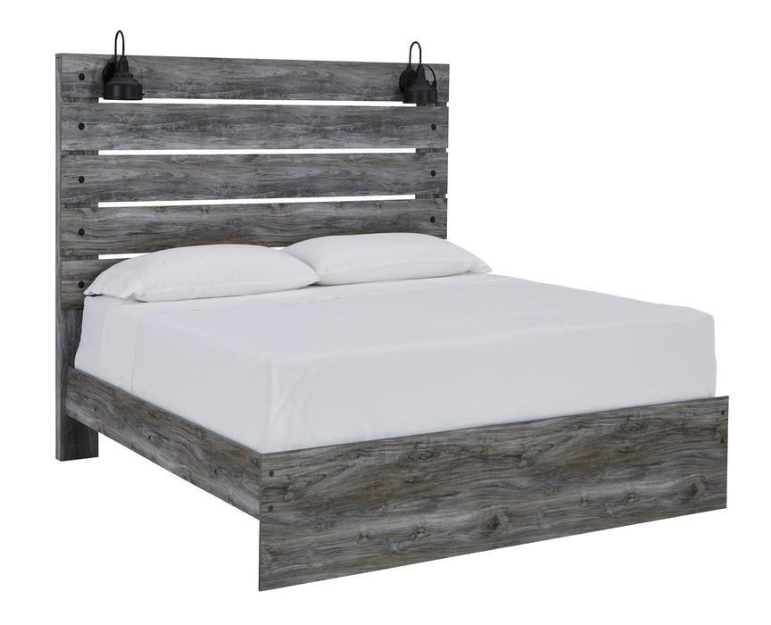 Baystorm Gray Panel Bedroom Set