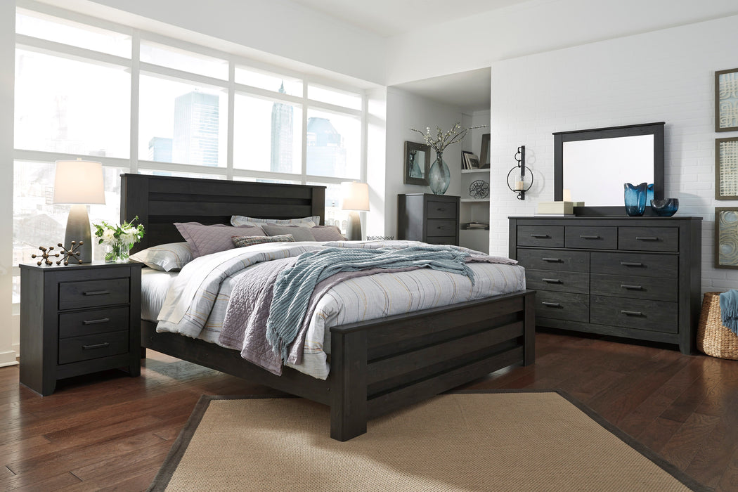 Brinxton Charcoal Panel Bedroom Set