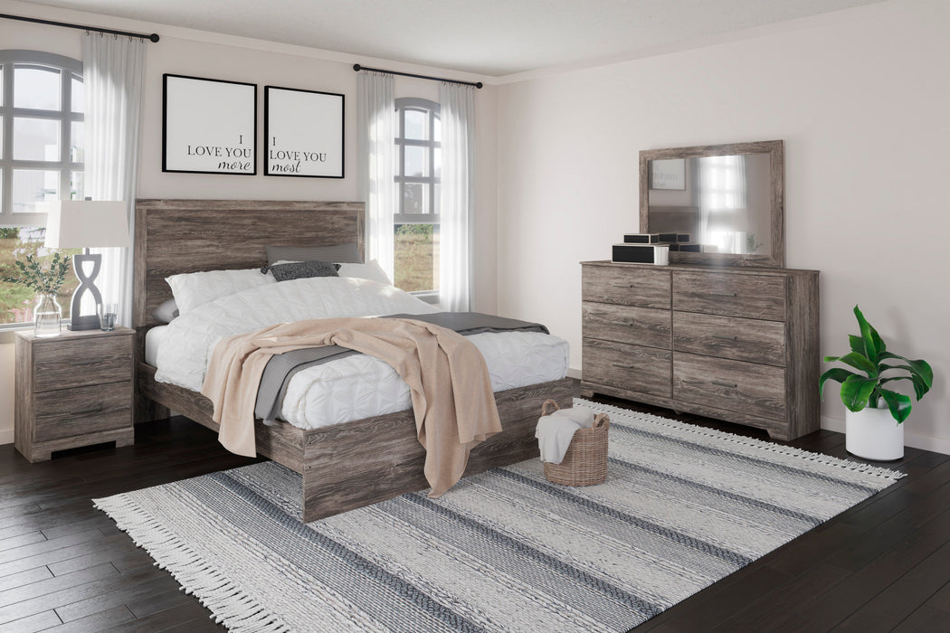 Ralinksi Gray  Panel Bedroom Set - Lara Furniture