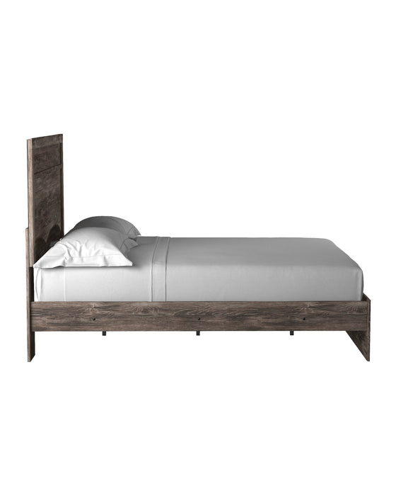 Ralinksi Gray  Queen Panel Bed - Lara Furniture