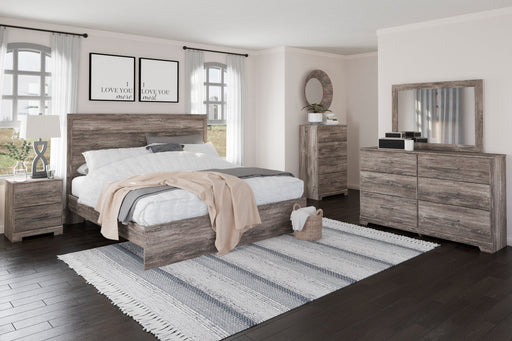 Ralinksi Gray  Panel Bedroom Set - Lara Furniture