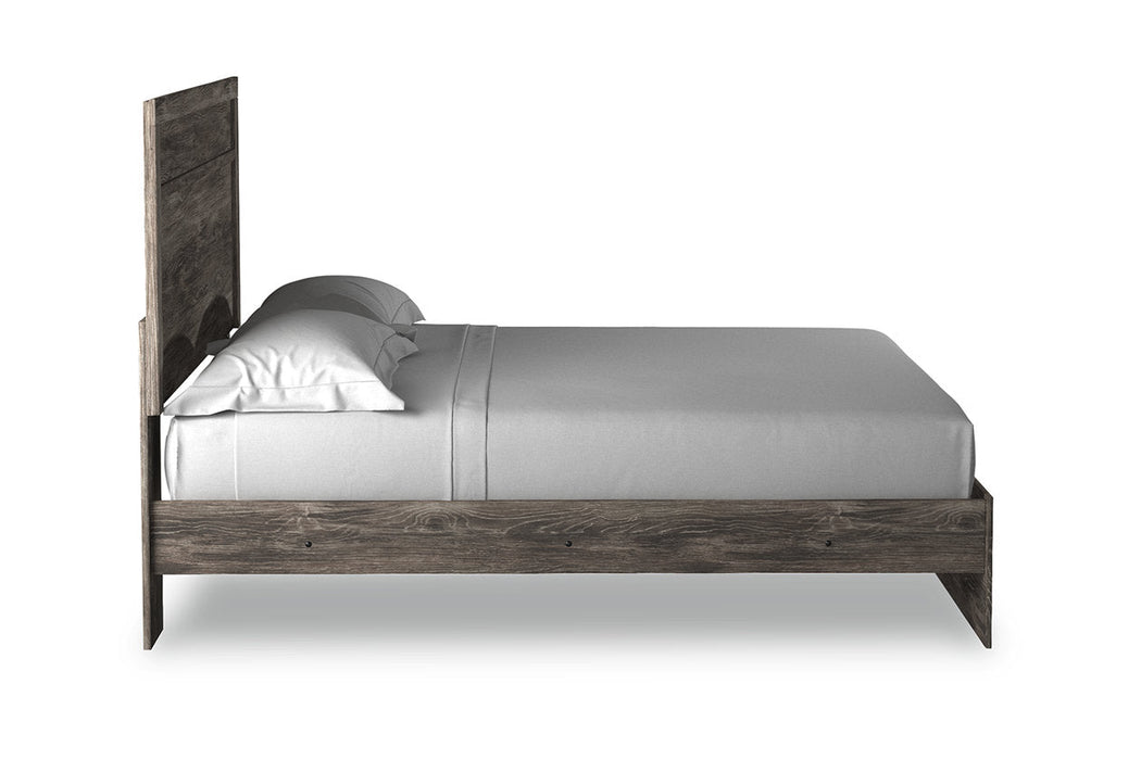 Ralinksi Gray King Panel Bed -  - Lara Furniture