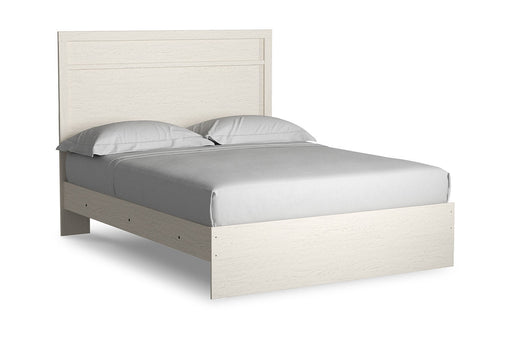 Stelsie White Queen Panel Bed -  - Lara Furniture