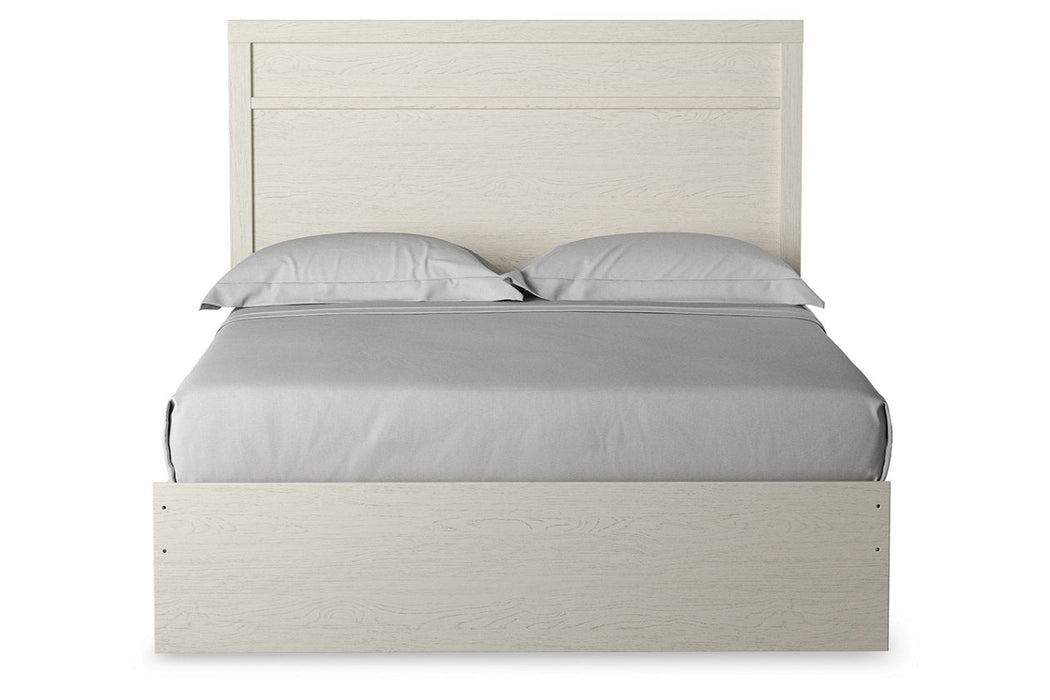 Stelsie White Queen Panel Bed -  - Lara Furniture