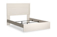 Stelsie White Queen Panel Bed -  - Lara Furniture