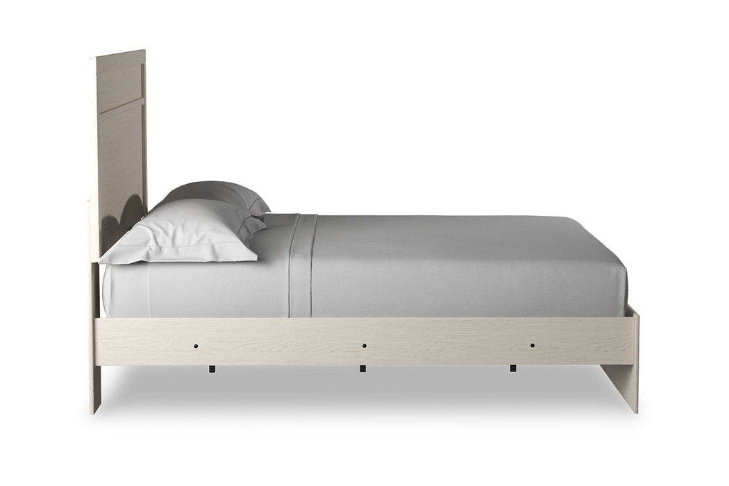 Stelsie White Queen Panel Bed -  - Lara Furniture