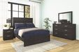 Belachime Black Panel Youth Bedroom Set - Lara Furniture