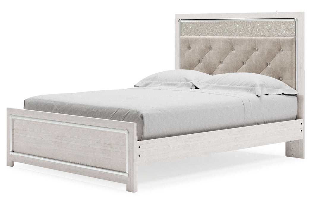 Altyra White Queen Platform Bed -  Ashley - Lara Furniture