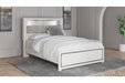 Altyra White Queen Platform Bookcase Bed -  Ashley - Lara Furniture