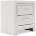 Altyra White LED Upholstered Panel Youth Bedroom Set - Lara Furniture