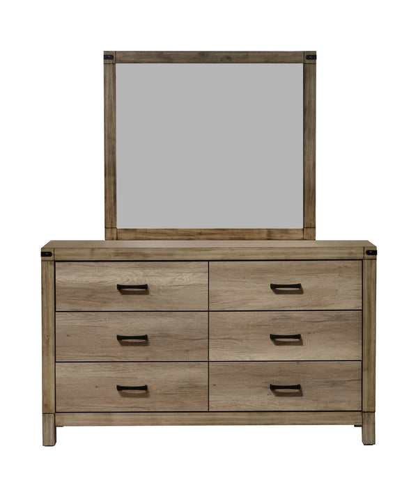 Matteo Melamine Upholstered Panel Bedroom Set