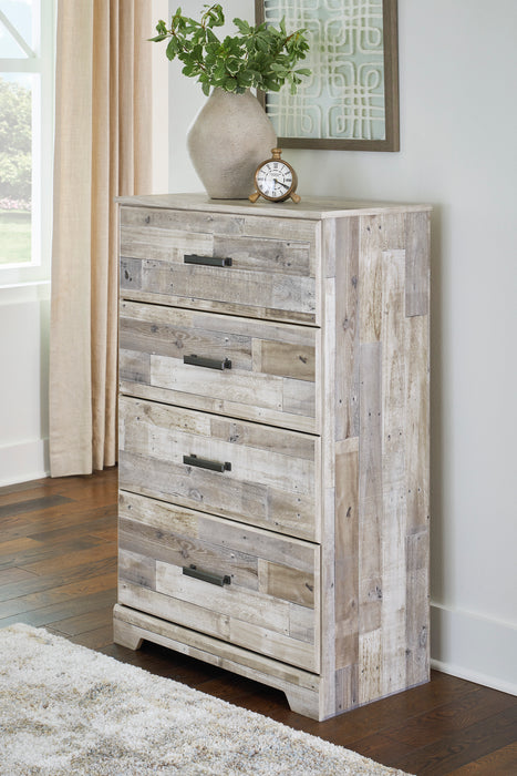 Hodanna Whitewash Chest of Drawers