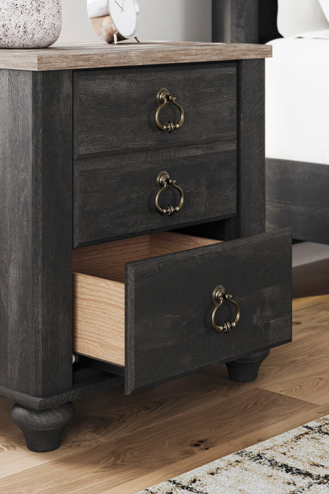 Nanforth Two-tone Nightstand