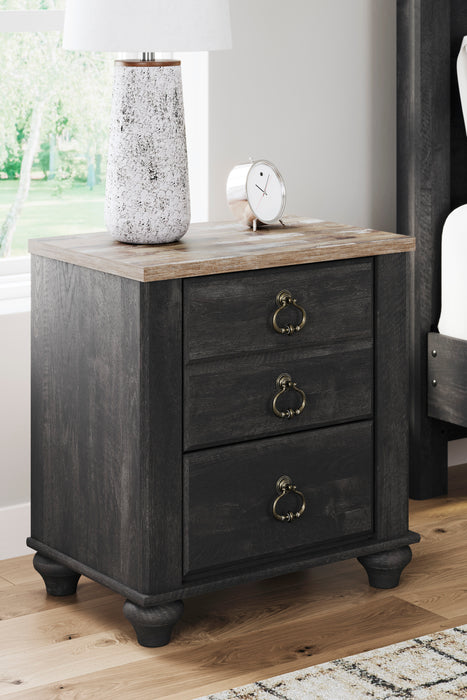 Nanforth Two-tone Nightstand