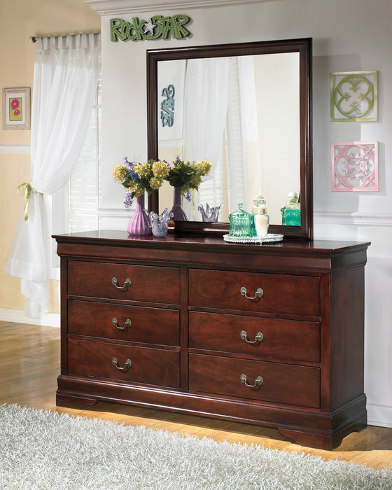 Alisdair Dark Brown Sleigh Youth Bedroom Set - Lara Furniture