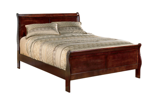 Alisdair Dark Brown Queen Sleigh Bed -  - Lara Furniture