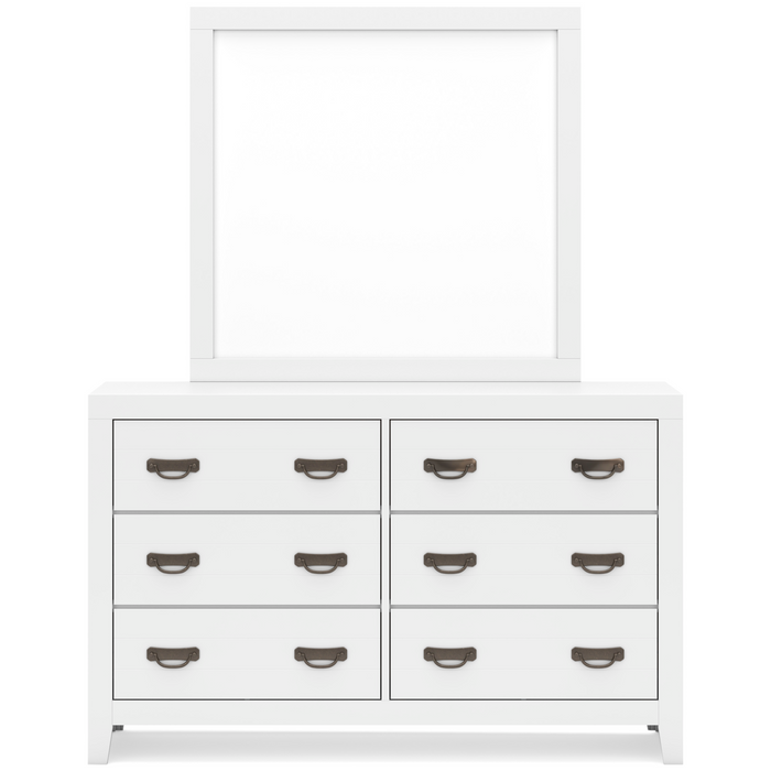 Binterglen White Full Panel Bedroom Set