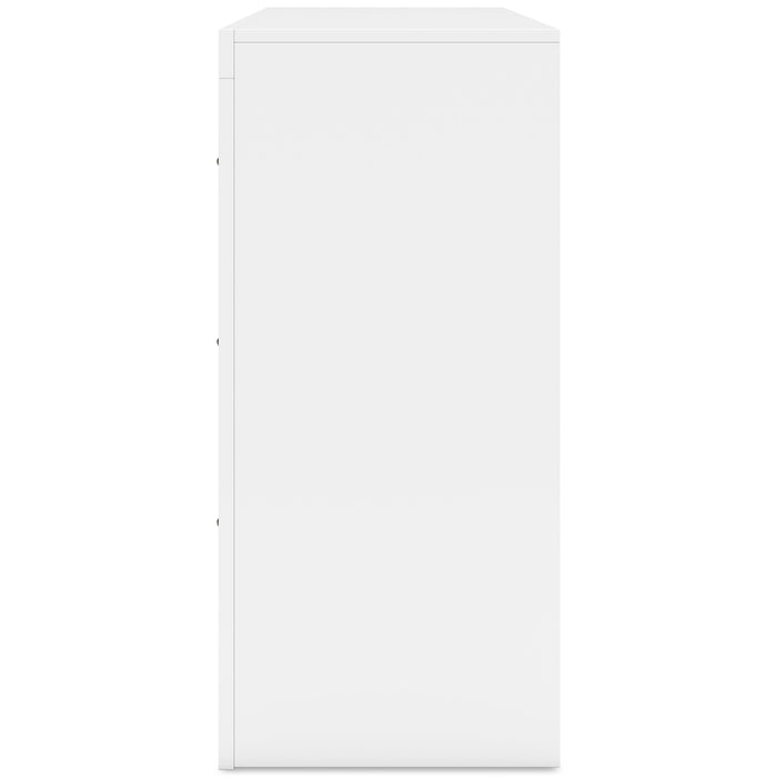 Binterglen White Panel Bedroom Set