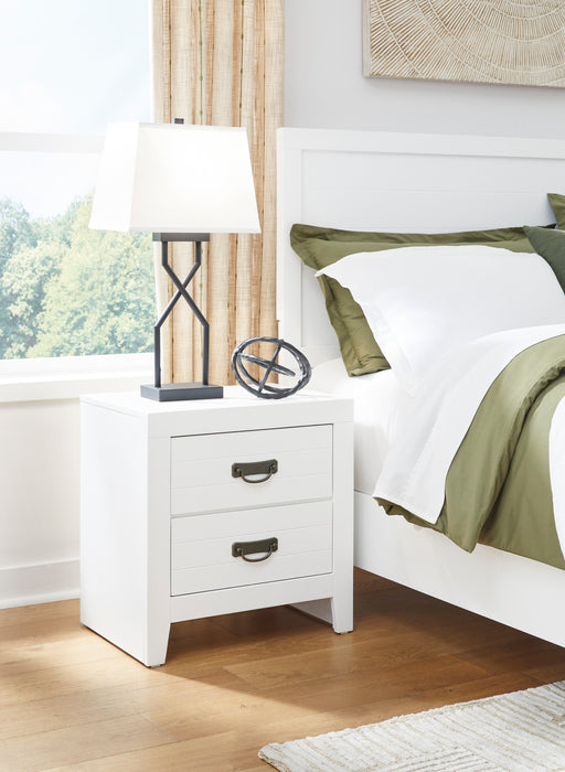 Binterglen White Panel Bedroom Set