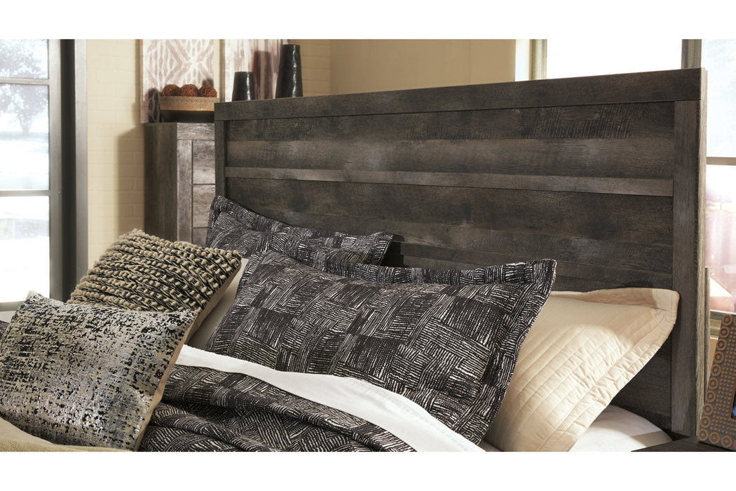 Wynnlow Gray Queen Platform Bed -  Ashley - Lara Furniture