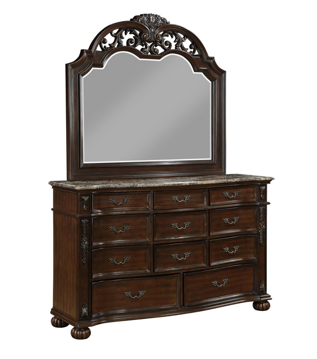 Atlas Traditional Brown Dresser (Only Dresser)