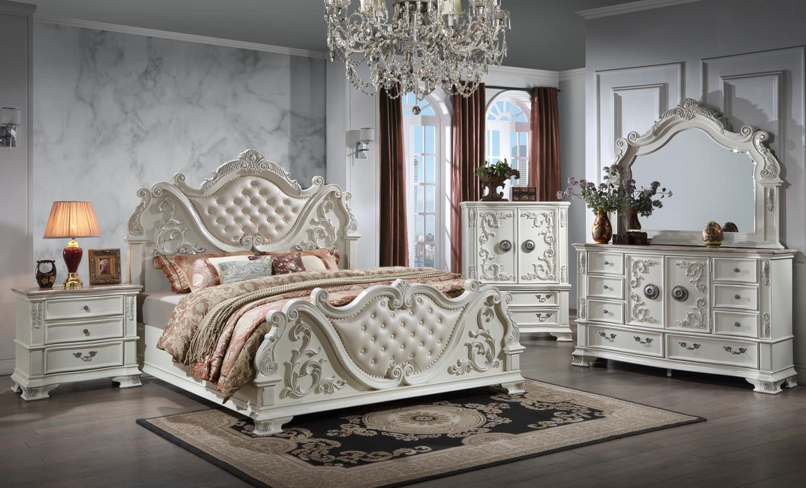 Austin Traditional Style Panel Bedroom Set