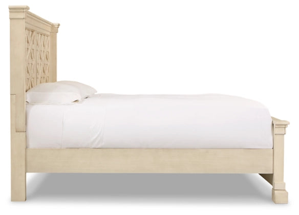 Bolanburg Antique White Queen Panel Bed