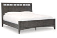 Montillan Grayish Brown Queen Panel Bed -  Ashley - Lara Furniture