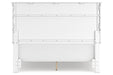 Fortman White Queen Panel Bed -  Ashley - Lara Furniture