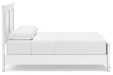 Fortman White Queen Panel Bed