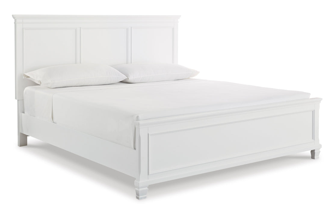 Fortman White Panel Youth Bedroom Set