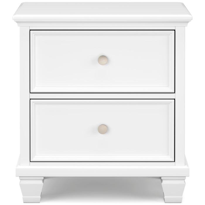 Fortman White Nightstand