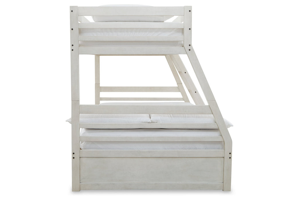 Robbinsdale Antique White Twin over Full Bunk Bed